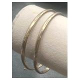 SS Bangle Bracelets. 26.5g