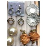 Vintage lantern screw back earring and more non