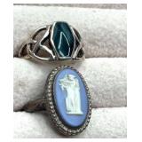 SS Rings  Size 5   . 6.6g