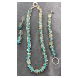 Bobby Kahn Jewelry Set. Necklace (16'), Bracelet &