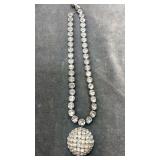 Rhinestone Chocker 14'