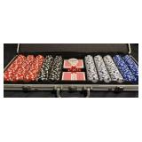 Poker Chip Set in Aluminum Case