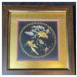 Fine Art Asian Chinoiserie Silk Embroidery