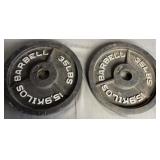 2-35lb Olympic Weight Plates(15.9 K)