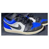 Air Jordan 1 Low Royal Blue Black Sz 9