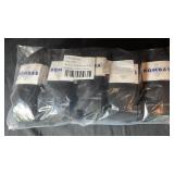 Black Socks 25-Pair Bulk Pack