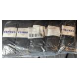 Black Socks 25-Pair Bulk Pack