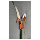 Tree Pole Pruner with Telescoping Handle