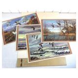 Davis Maass Laminated Art Placemat Set