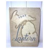 Eastern High 1942 Lansing, MI Lantern Yearbook