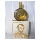 Lincoln Presidential Decanter By Wheaton w/ Box
