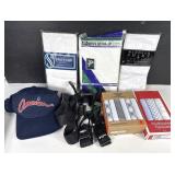 Men's New Handerchiefs, Ball Cap, Suspenders