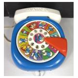 1982 Mattel Smurf See N Say Pull-String Phone Toy
