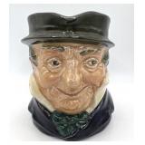 Royal Doulton Captain Cuttle Small Toby Mug