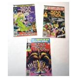 Marvel Star Trek Comics #5, #6, #7 Lot