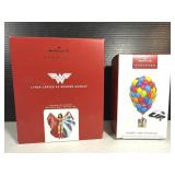 Hallmark (2) Wonder Woman & Disney Up Ornaments