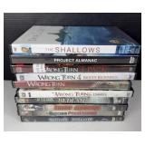 Horror Thriller DVD Movie Lot