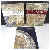 Maps & Cartography Books Trio  DK & RGS
