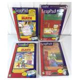 LeapFrog LeapPad Cartridge & Books Lot