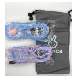 New Vvinca Kids Swim Goggles Two Pair
