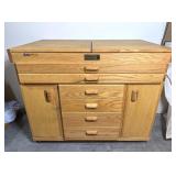 Best Brand Oak Artist's Watercolor Station Miller