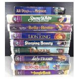 Disney & Family VHS Movie Lot