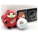 Detroit Red Wings TY Beanie Ballz & Titleist
