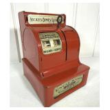 Vintage Uncle Sam's Metal Register Bank