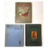 Antique School Book Trio