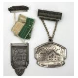 German & Swiss 1937 Shooting Festival 1978 Medals