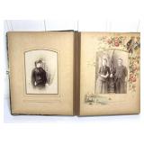 Antique 1895 Victorian Family Photo Album