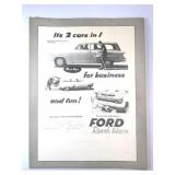Ford 1952 Original #457 J. Walter Thompson Car Ad