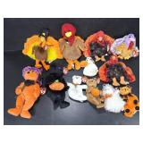 Ty Beanie Babies Thanksgiving & Halloween