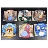 Disney Knowles Cinderella & Snow White Plates