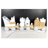 Melissa & Doug Wooden Pull Train Block Set