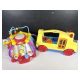 Toddler Playskool Bus & Hoodle Activity Toy Duo