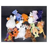 Ty Beanie Babies w/ Halloween, Peace Bear