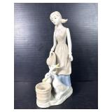 Lenwile Ardalt Girl With Ducks Porcelain
