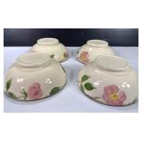 Franciscan Desert Rose Four Bowl Set