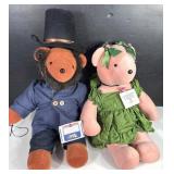 VIB Bears Abearham Lincoln & Scarlett O'Beara