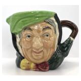 Royal Doulton Sairey Gamp Miniature Toby Jug