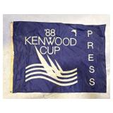 1988 Sailing Kenwood Cup Press Flag