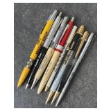 Old Advertising Pens & Mechanical Pencils