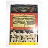 1969 Detroit Tigers Official Scorebook