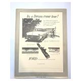 Ford 1952 Original #460 J. Walter Thompson Car Ad