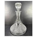 Antique Crystal Ship's Decanter