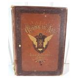 Antique 1875 Christ In Art Book