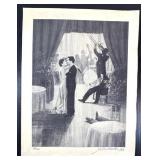 Signed Jazz Club Art Print JW Keller