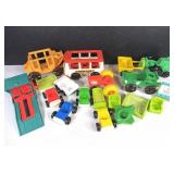 Fisher Price Little People Toy Vehicles Lot