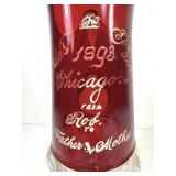 Antique 1893 World's Fair Inscribed Glass Pitcher